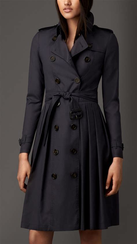 navy blue burberry coat|burberry trench coat worth it.